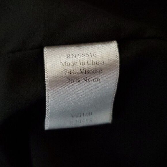 Coldwater Creek Burnout Velvet Jacket PL L Petite Art To Wear Purple Orange - Picture 6 of 7